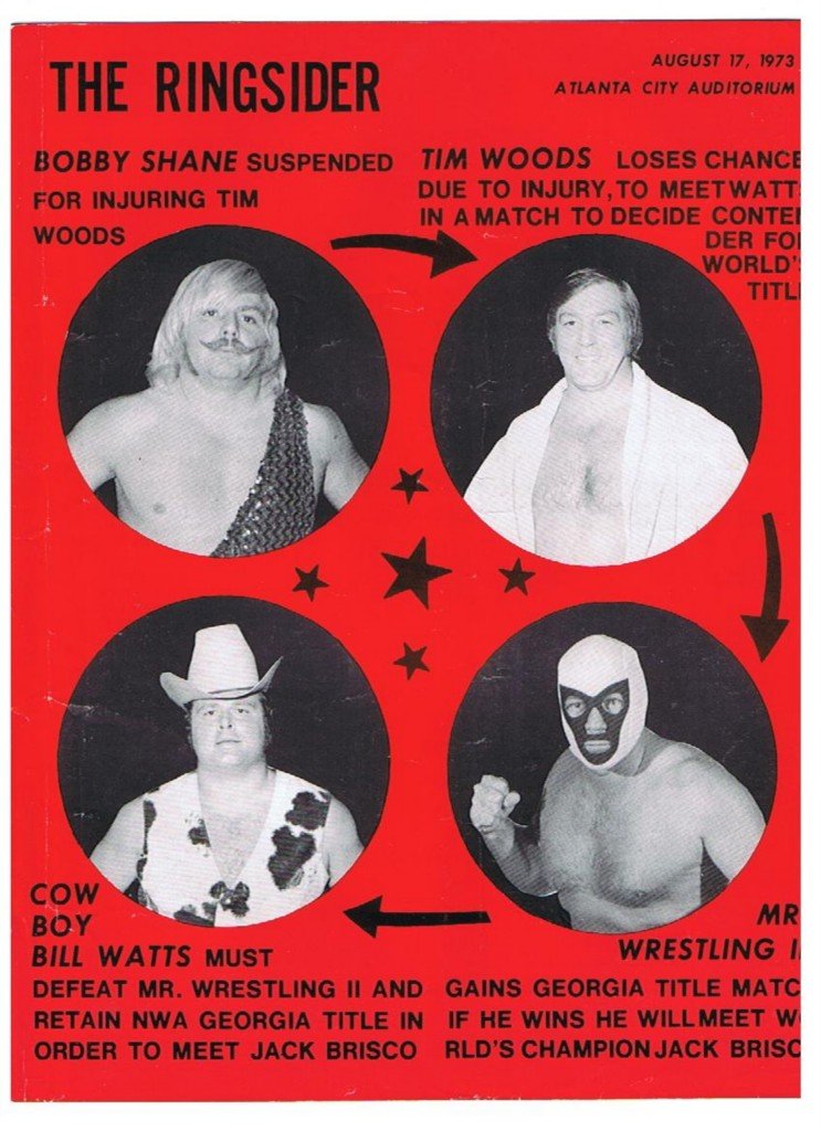 the ringsider August 1973 Magazine PWcatalog