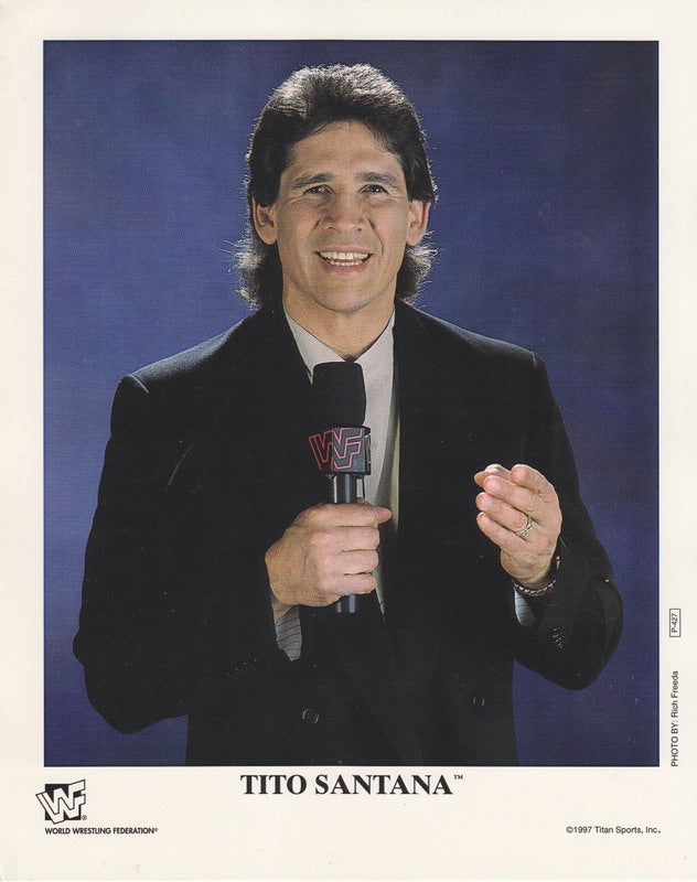 1997 Tito Santana P427 color PW Catalog