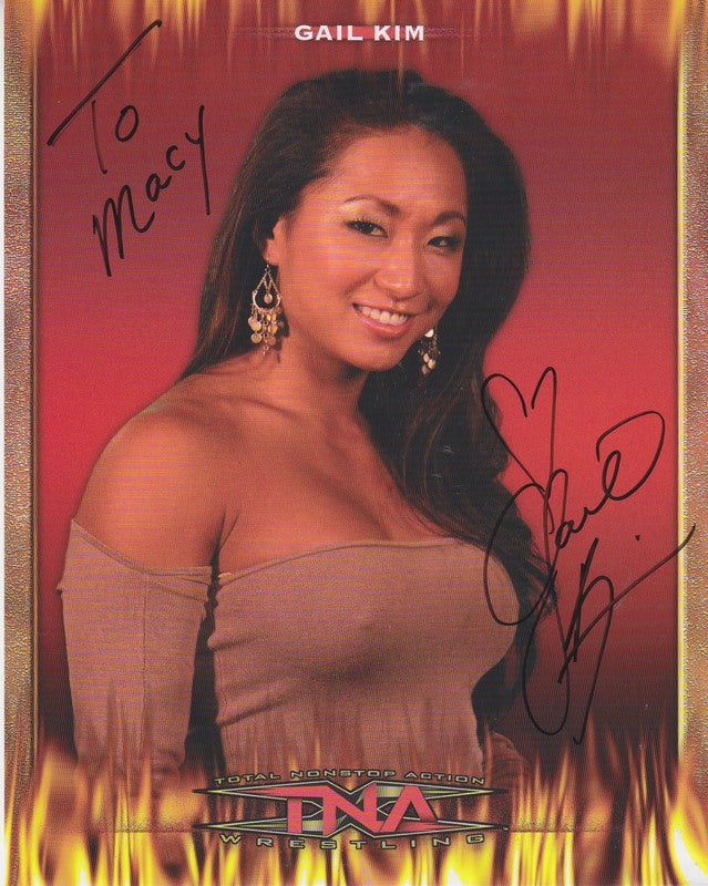 2006 TNA Gail Kim (signed) PW Catalog