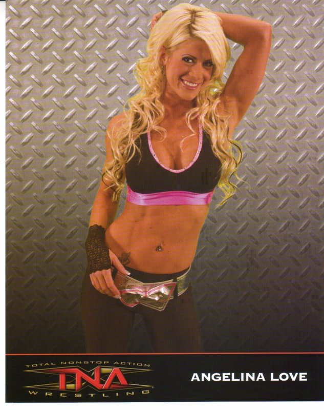 2007-2008 TNA Angelina Love PW Catalog