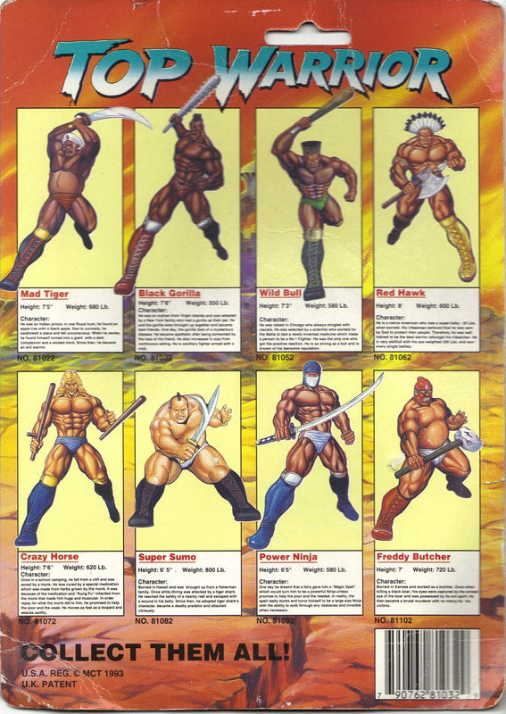 MCT Top Warrior Mad Tiger Action & Toy Figures PWcatalog