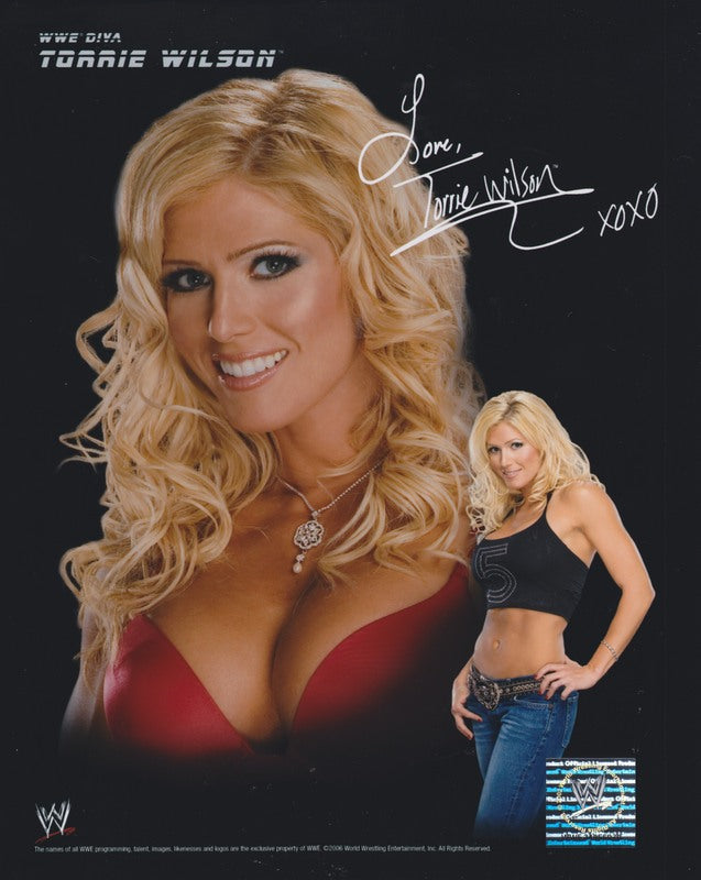 2006 Torrie Wilson Licensed Photofile color PW Catalog