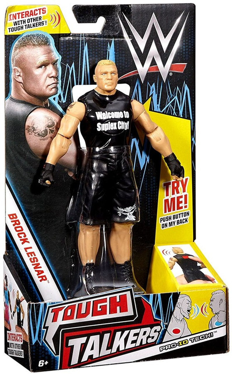 WWE Mattel Tough Talkers 2 Brock Lesnar Action & Toy Figures PWcatalog
