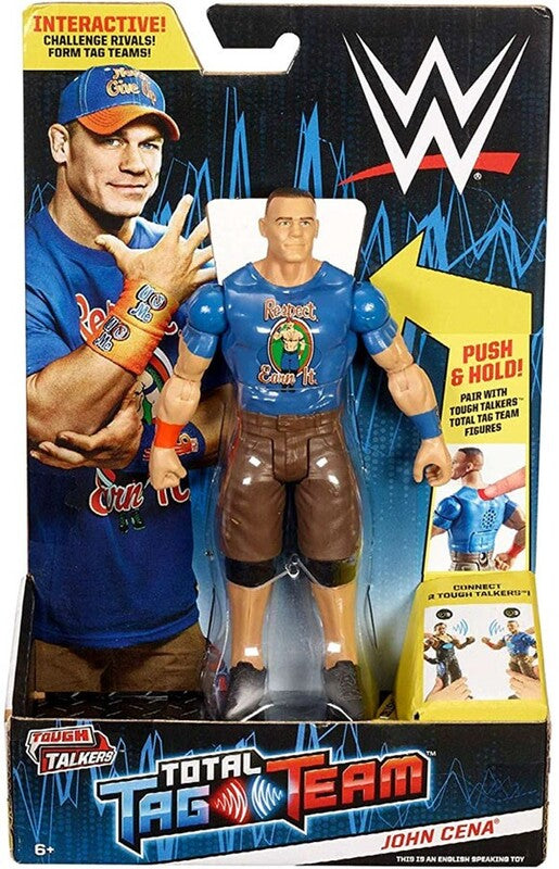 WWE Mattel Tough Talkers: Total Tag Team 1 John Cena Action & Toy Figures PWcatalog