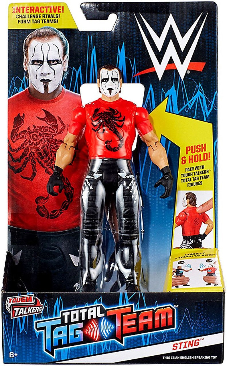 WWE Mattel Tough Talkers: Total Tag Team 1 Sting Action & Toy Figures PWcatalog