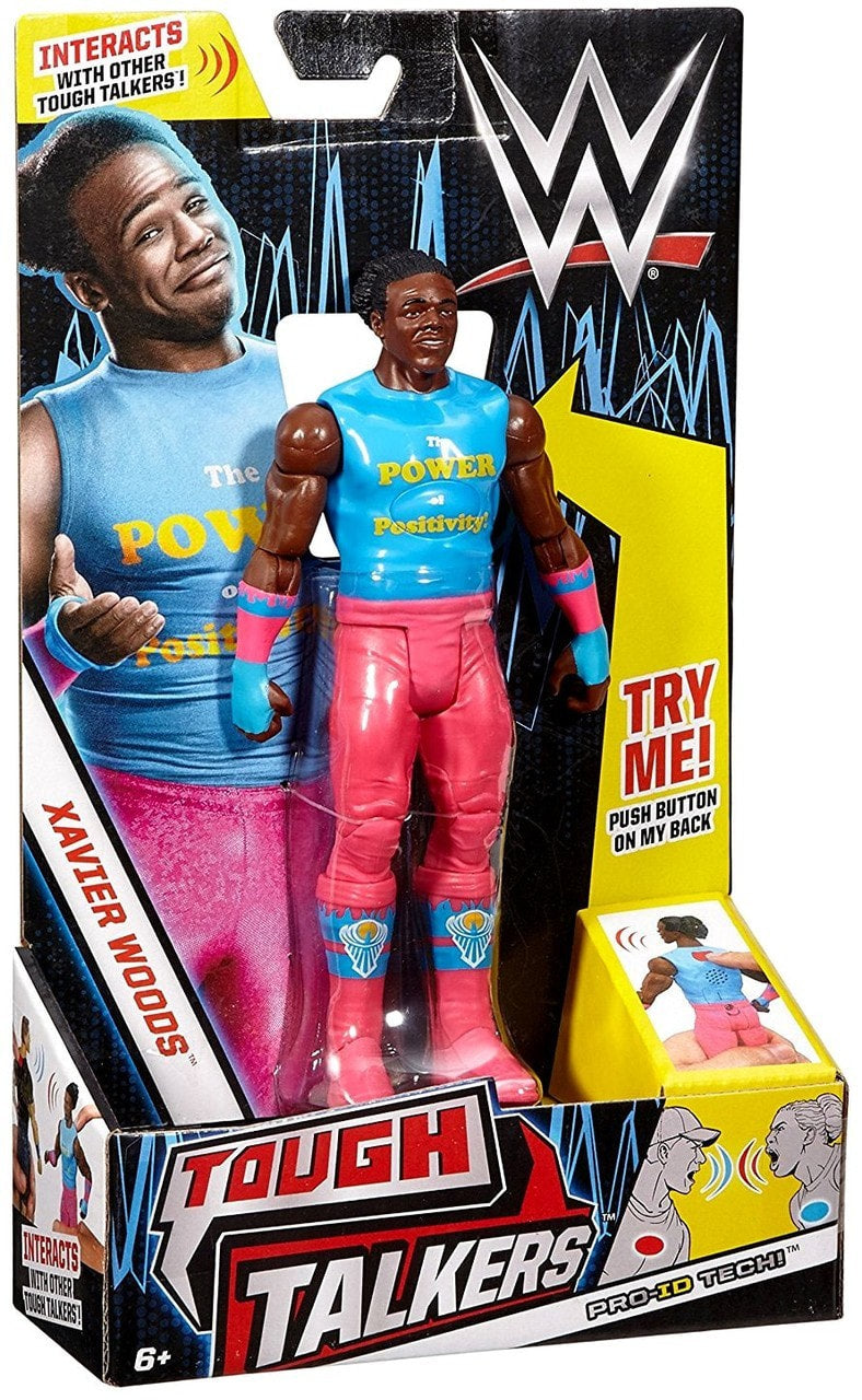 WWE Mattel Tough Talkers 2 Xavier Woods Action & Toy Figures PWcatalog