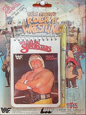 Notebook & Pen 1985 Hulk Hogan PWcatalog