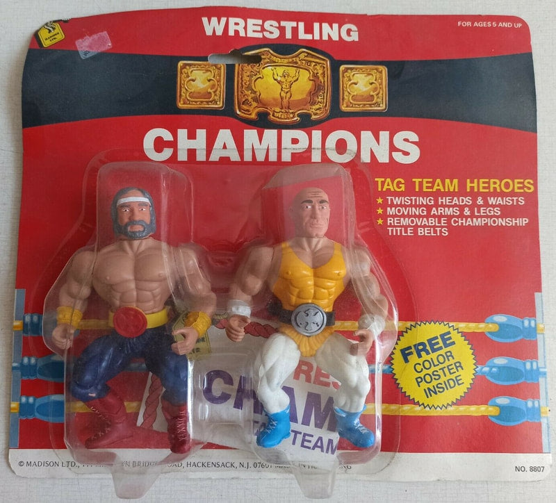 Madison Ltd. Wrestling Champions Multipack: Powerful Pete & Gorilla-Man Action & Toy Figures PWcatalog