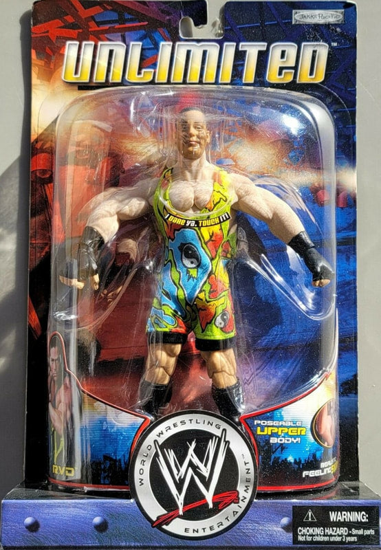WWE Jakks Pacific Unlimited 1 Rob Van Dam Action & Toy Figures PWcatalog