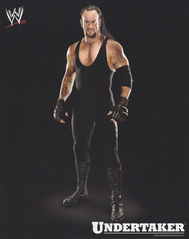 2008 Undertaker WWE Promo Photo PW Catalog