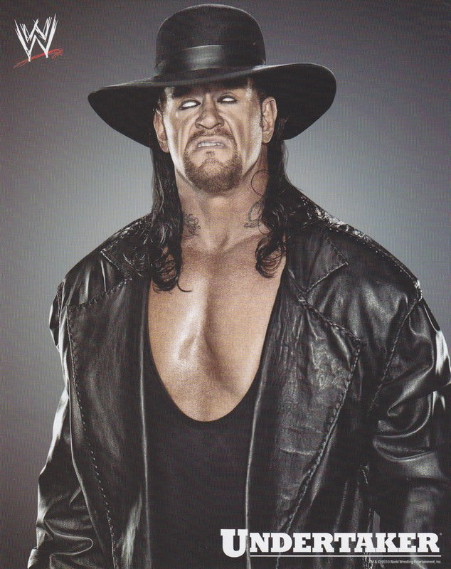 2010 Undertaker WWE Promo Photo PW Catalog