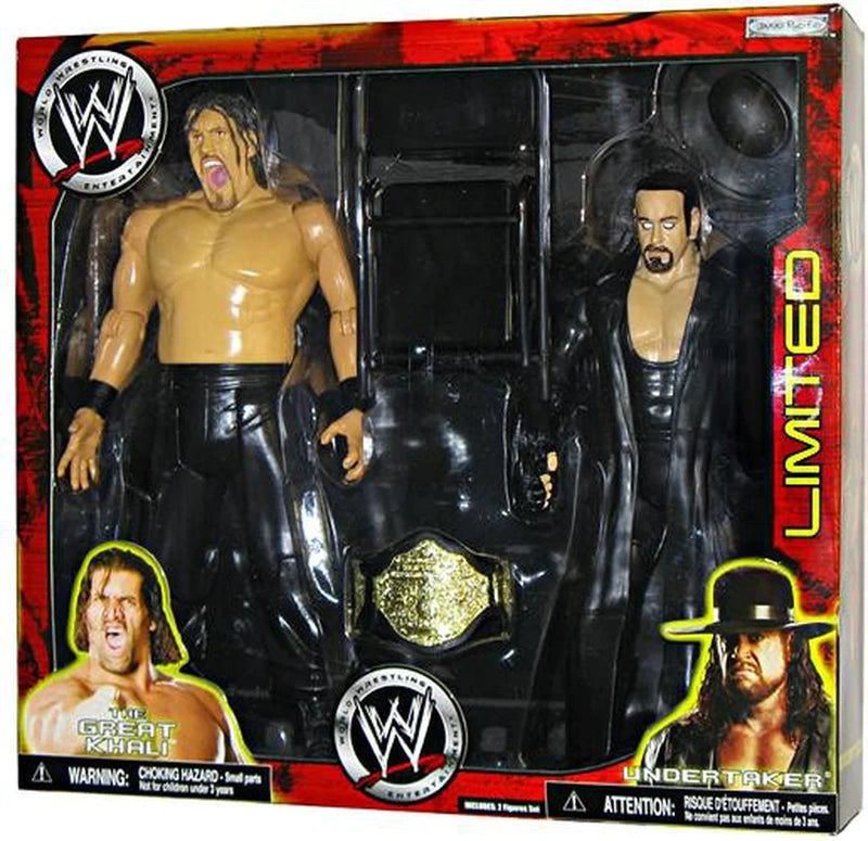WWE Jakks Pacific Multipack: The Great Khali & Undertaker Action & Toy Figures PWcatalog