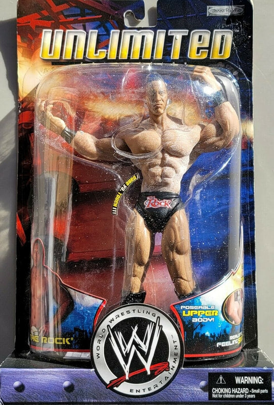 WWE Jakks Pacific Unlimited 1 The Rock Action & Toy Figures PWcatalog