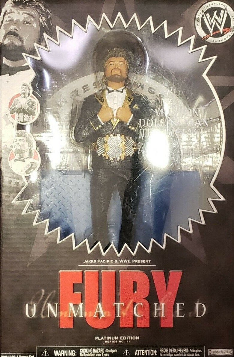 WWE Jakks Pacific Unmatched Fury 11 "Million Dollar Man" Ted Dibiase Action & Toy Figures PWcatalog