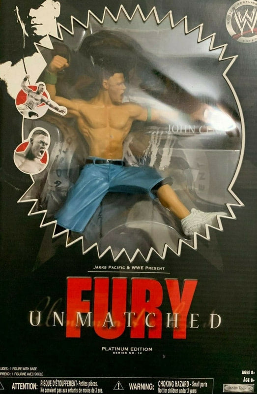 WWE Jakks Pacific Unmatched Fury 14 John Cena Action & Toy Figures PWcatalog