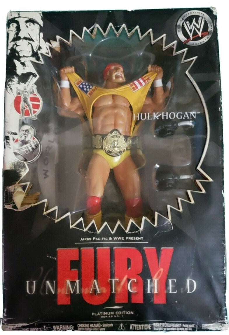 WWE Jakks Pacific Unmatched Fury 1 Hulk Hogan Action & Toy Figures PWcatalog