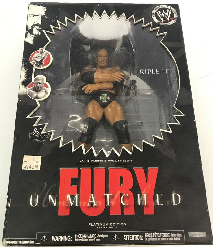 WWE Jakks Pacific Unmatched Fury 2 Triple H Action & Toy Figures PWcatalog