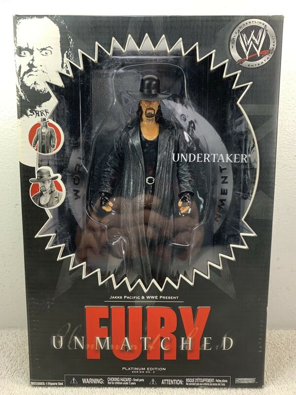 WWE Jakks Pacific Unmatched Fury 2 Undertaker Action & Toy Figures PWcatalog