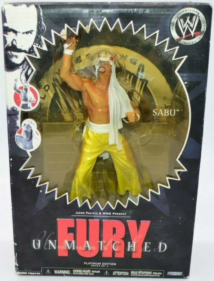 WWE Jakks Pacific Unmatched Fury 3 Sabu Action & Toy Figures PWcatalog
