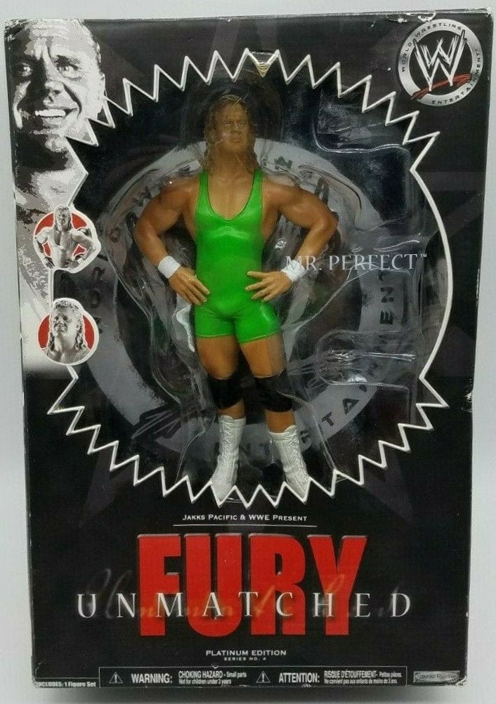 WWE Jakks Pacific Unmatched Fury 4 Mr. Perfect Action & Toy Figures PWcatalog
