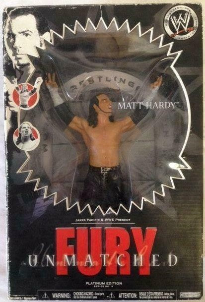 WWE Jakks Pacific Unmatched Fury 8 Matt Hardy Action & Toy Figures PWcatalog
