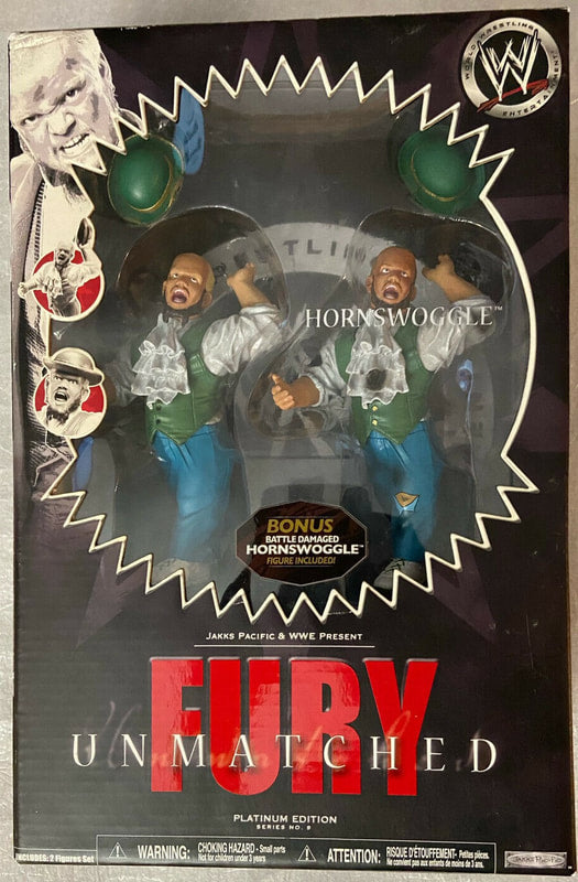 WWE Jakks Pacific Unmatched Fury 9 Hornswoggle Action & Toy Figures PWcatalog