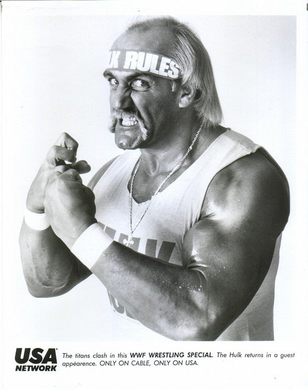 1992 USA NETWORK Hulk Hogan PWcatalog