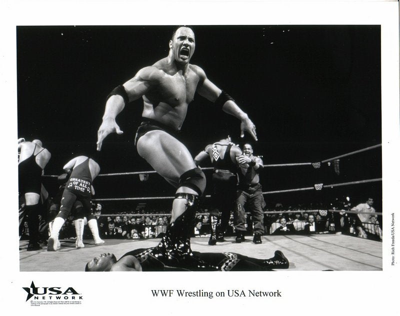 1998 USA NETWORK The Rock (1998 Royal Rumble) PWcatalog