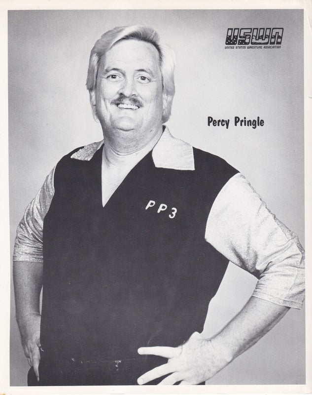 1989 USWA Percy Pringle Promo Photo PWcatalog
