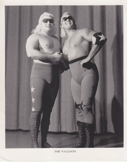 1970s NWA Jimmy Johnny Valiant Vintage Promo Photo