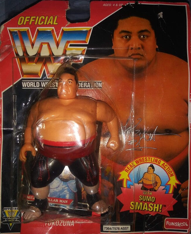WWF Hasbro 8 Yokozuna with Sumo Smash! Action & Toy Figures PWcatalog