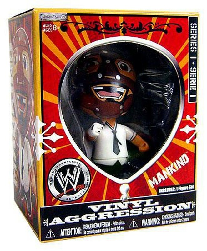 WWE Jakks Pacific Vinyl Aggression 1 Mankind Action & Toy Figures PWcatalog