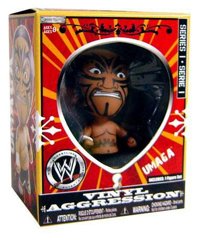 WWE Jakks Pacific Vinyl Aggression 1 Umaga Action & Toy Figures PWcatalog