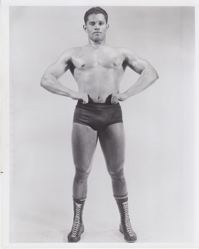 1960's AWA Victor Rivera vintage Roy Shire promotion Promo Photo PWcatalog