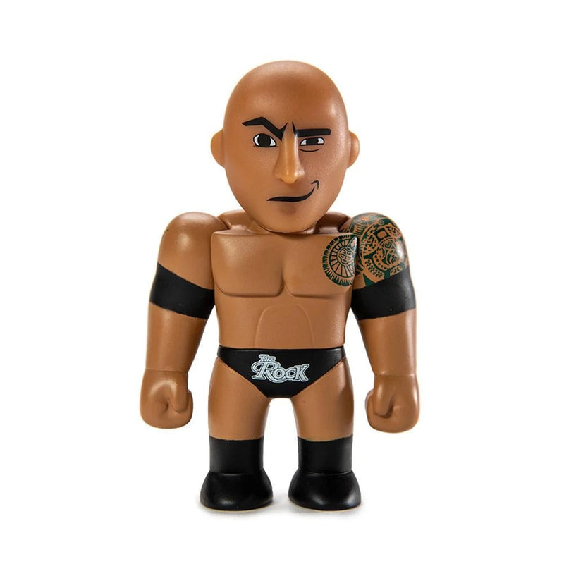 WWE Kidrobot Collectible Vinyl Mini Series The Rock Action & Toy Figures PWcatalog