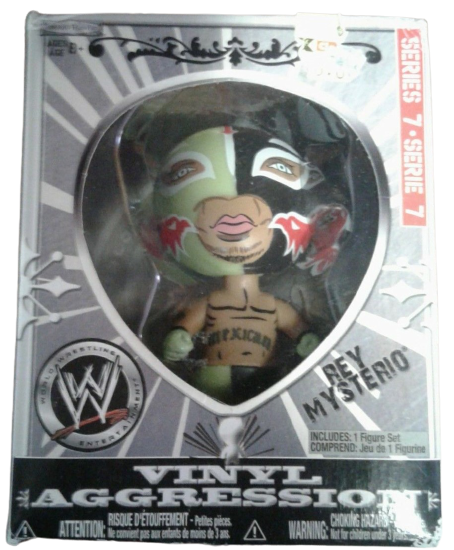 WWE Jakks Pacific Vinyl Aggression 7 Rey Mysterio Action & Toy Figures PWcatalog