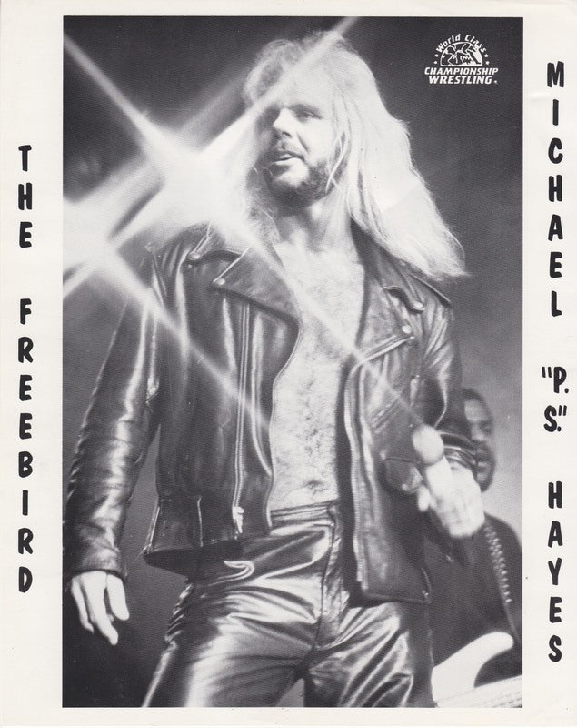 1980's WCCW Michael "P.S."Hayes Promo Photo PWcatalog