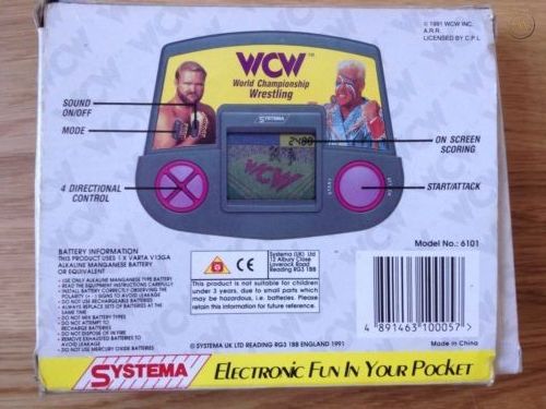 WCW Handheld LCD Sting Arn Anderson PWcatalog