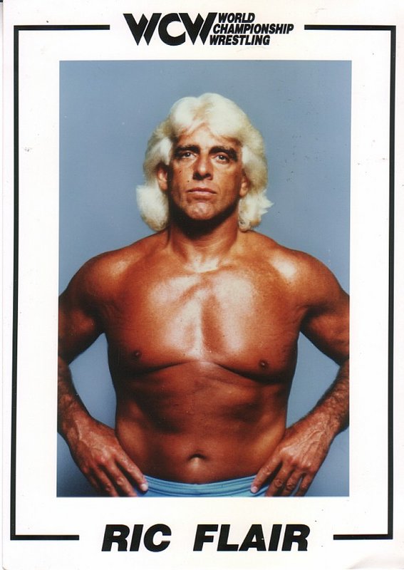 WCW Ric Flair 5x7 PW Catalog