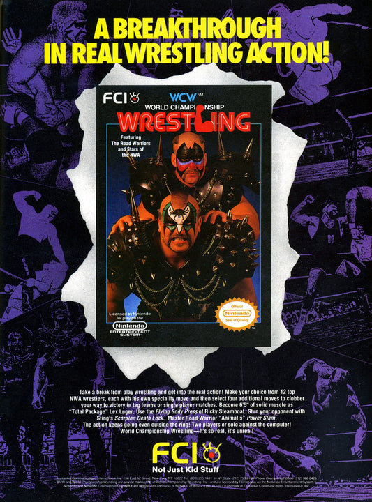 WCW Nintendo Ad