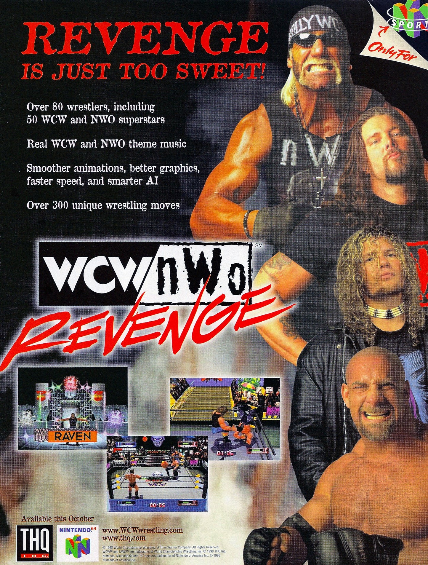 WCW nWo Revenge Ad