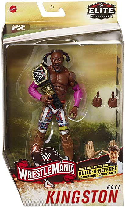 WWE Mattel WrestleMania 36 Kofi Kingston Action & Toy Figures PWcatalog