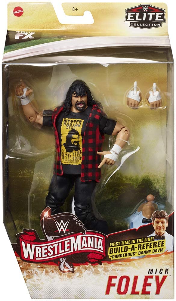 WWE Mattel WrestleMania 36 Mick Foley Action & Toy Figures PWcatalog