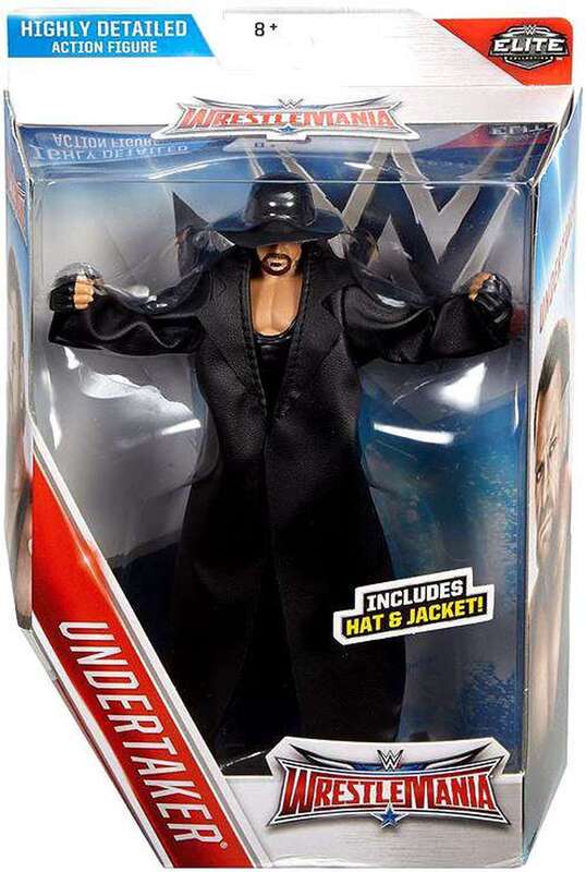 WWE Mattel WrestleMania 32 Undertaker Action & Toy Figures PWcatalog
