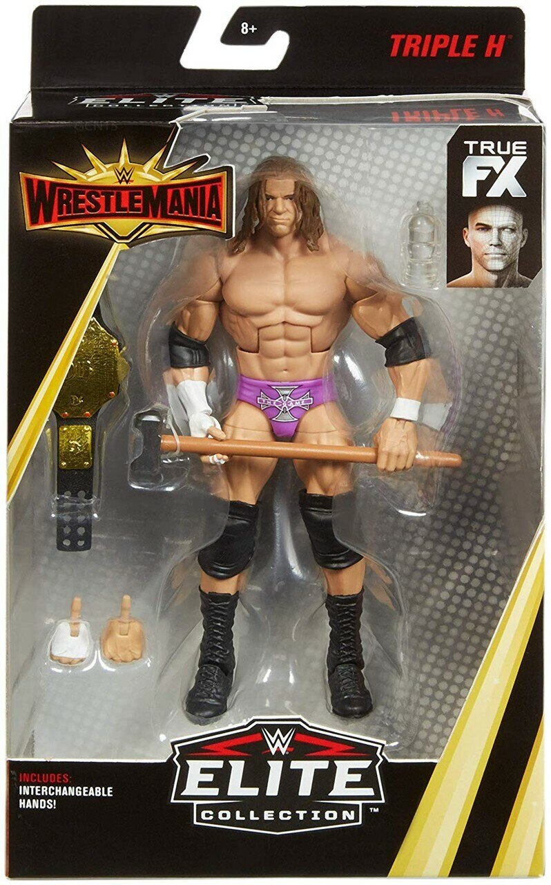 WWE Mattel WrestleMania 35 Triple H Action & Toy Figures PWcatalog