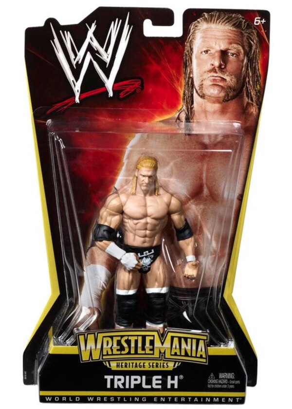 WWE Mattel WrestleMania Heritage 2 Triple H Action & Toy Figures PWcatalog