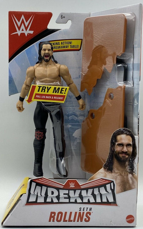 WWE Mattel Wrekkin' 2 Seth Rollins Action & Toy Figures PWcatalog