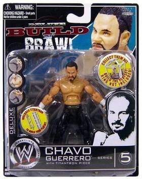 WWE Jakks Pacific Deluxe Build 'N' Brawl 5 Chavo Guerrero Action & Toy Figures PWcatalog