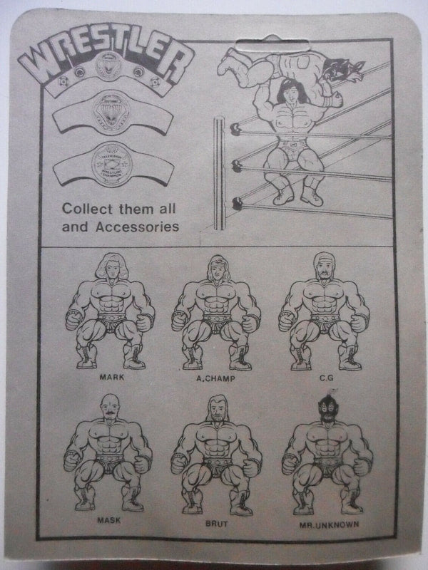 Ro-El Wrestling Champs Mr. Unknown Action & Toy Figures PWcatalog