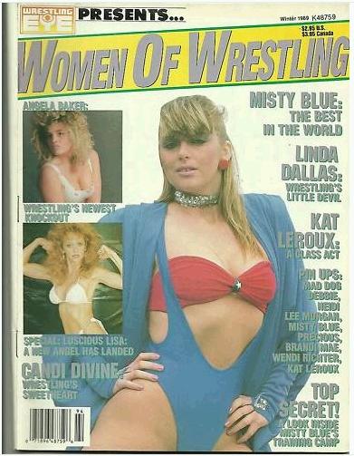 wrestling EYE Women Of Wrestling 1989 Magazine PWcatalog